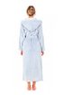 Župan s kapucí Flora ledově modrá 39 56 5251
