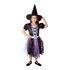 Dětská kostým čarodějnice černo-fialová (M) e-obal
