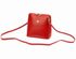 GREGORIO Kožená malá dámská crossbody kabelka tmavě modrá