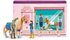Schleich butik pro koně (koník, 2 figurky + doplňky)