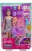 Barbie chůva (herní set s kočárkem a doplňky) Mattel
