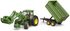 Bruder John Deere 7R 350 (čelní nakladač + přívěs) 03155