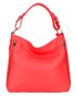 Kožená dámská kabelka Romina červená