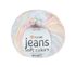 Příze JEANS Soft Colors Fialová,Žlutá 6212