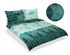 Povlečení bavlna na dvoudeku Zelená 90/636