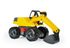 Bagr žlutočerný Giga Trucks plast 80cm v krabici 70x35x29cm