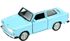 WELLY Auto retro model Trabant 601 10cm volný chod kov 4 barvy