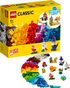 LEGO CLASSIC Průhledné kreativní kostky 11013