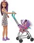 Barbie chůva (herní set s kočárkem a doplňky) Mattel