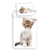Povlečení Kitten white bavlněné 140/200, 70/90