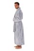 Světle šedý chlupatý župan 21 20 9151
