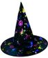 Klobouk čarodějnický s potiskem dospělý