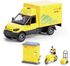 Dickie dodávka DHL s figurkou (světlo, zvuk, baterie)