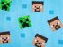 Povlečení Minecraft Jungle Fight svítící efekt 140x200, 70x90 cm
