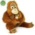 Plyšový orangutan s mládětem 25 cm