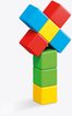 GEOMAG Magicube Green Line Eco kostky barevné 8ks STAVEBNICE