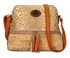 Crossbody dámská kabelka v korkovém designu T8297 typ 15