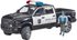 Bruder policejní Dodge RAM 2500 s figurkou (baterie, světlo, zvuk) 02505