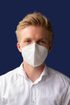 ZLEVNĚNO - 5 kusů - Nanorespirátor SPURTEX® V100 FFP2 NR