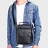 Kožená pánská crossbody taška Gregorio 20x26x8 cm černá