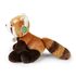 Plyšová panda červená stojící 30 cm ECO-FRIENDLY