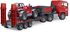 BRUDER 02772 Auto MAN TGA tahač s přívěsem + manipulátor Manitou MT633