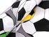 Bavlněná látka / plátno fotbalový míč METRÁŽ
