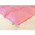 Péřový set KOMFORT: Prošívaná přikrývka 140x200 (1800g) + Polštář 70x90 (1750g) – Růžová