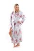 Dámský župan Annie pivoňky světlé 21 26 0011
