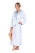Flora ledově modrá - Dámský Župan s Límcem 25 56 5253