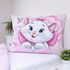 Povlečení Marie Cat Pink 03 140x200, 70x90 cm