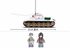 SLUBAN ARMY WWII Tank bílý T-34/85 518 dílků + 2 figurky STAVEBNICE