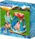 BESTWAY Baby bazén sladký domeček 91x91x89cm se stříškou 52270