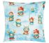Povláček bavlněný - vánoce Bílá,Modrá 90/CH47