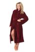 Vínový Dámský Župan Tampa - Model 21 49 3651
