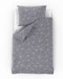 Bavlněné povlečení NORDIC COLLECTION GRID šedé