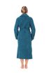 Bavlněný župan Athena s límcem petrolejová 21 16 6430 unisex