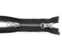 Zip kovový YKK No 5 dělitelný 2 jezdce / dvoucestný 90 cm na kožené bundy