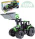 Traktor funkční se lžící 45cm Worxx 1:15 DeutzFahr Agrotron 7250 plast