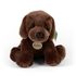 Plyšový pes labrador sedící 30 cm