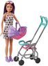 Barbie chůva (herní set s kočárkem a doplňky) Mattel