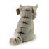 Plyšová kočka šedá sedící 23 cm ECO-FRIENDLY SOFT