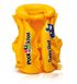 Nafukovací vesta plovací POOL SCHOOL DELUXE žlutá, 3-6 let