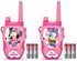 DICKIE Vysílačky dětské Walkie Talkie 2,4GHz Minnie Mouse set 2ks na baterie