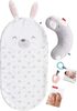 Fisher-Price masážní dečka Baby Bunny s kousátkem