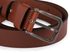 Pánský kožený pásek z buvolí kůže šíře 4 cm