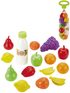 Baby ovoce a zelenina set 15ks makety potravin v síťce