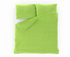 Francouzské jednobarevné bavlněné povlečení 200x200, 70x90cm světle zelené
