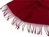 Šátek / šála jednobarevná s třásněmi 65x175 cm