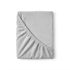 Froté prostěradlo světle šedé